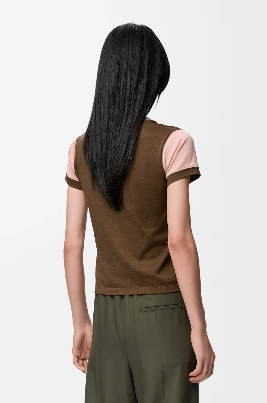 Small Fit T-Shirt In Cotton Blend