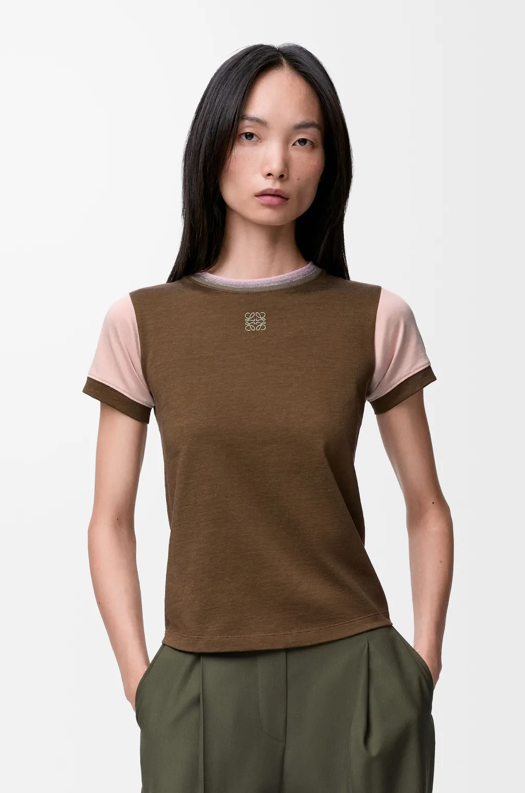 Small Fit T-Shirt In Cotton Blend