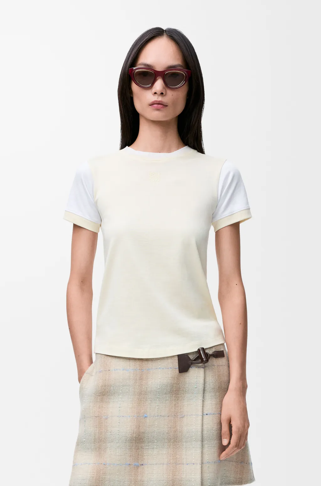 Small Fit T-Shirt In Cotton Blend