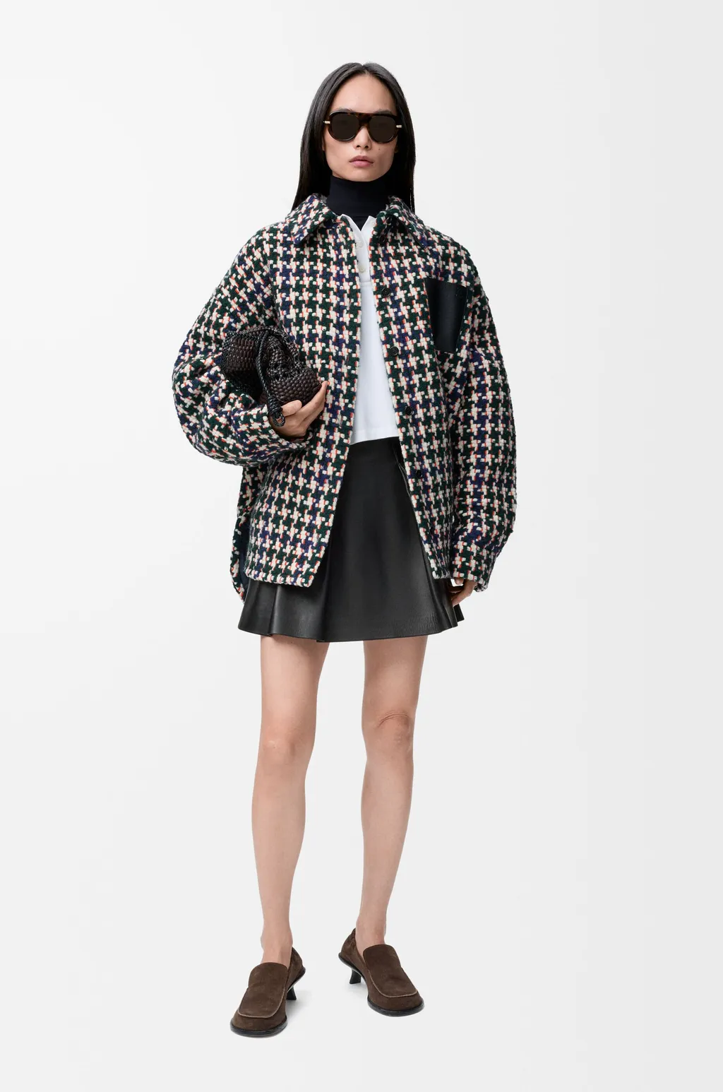Mini Skirt In Nappa Lambskin