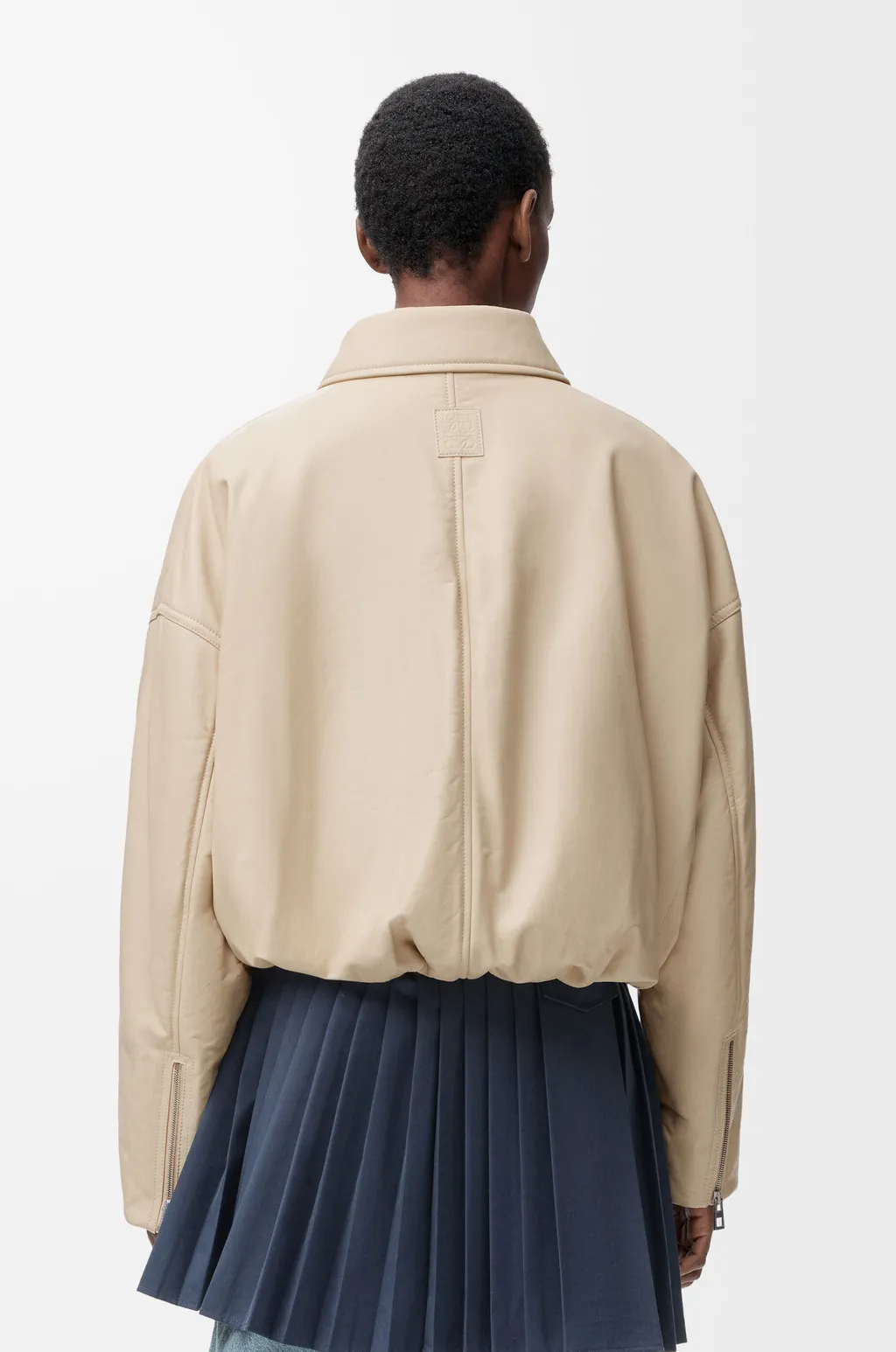 Biker Jacket In Nappa Lambskin