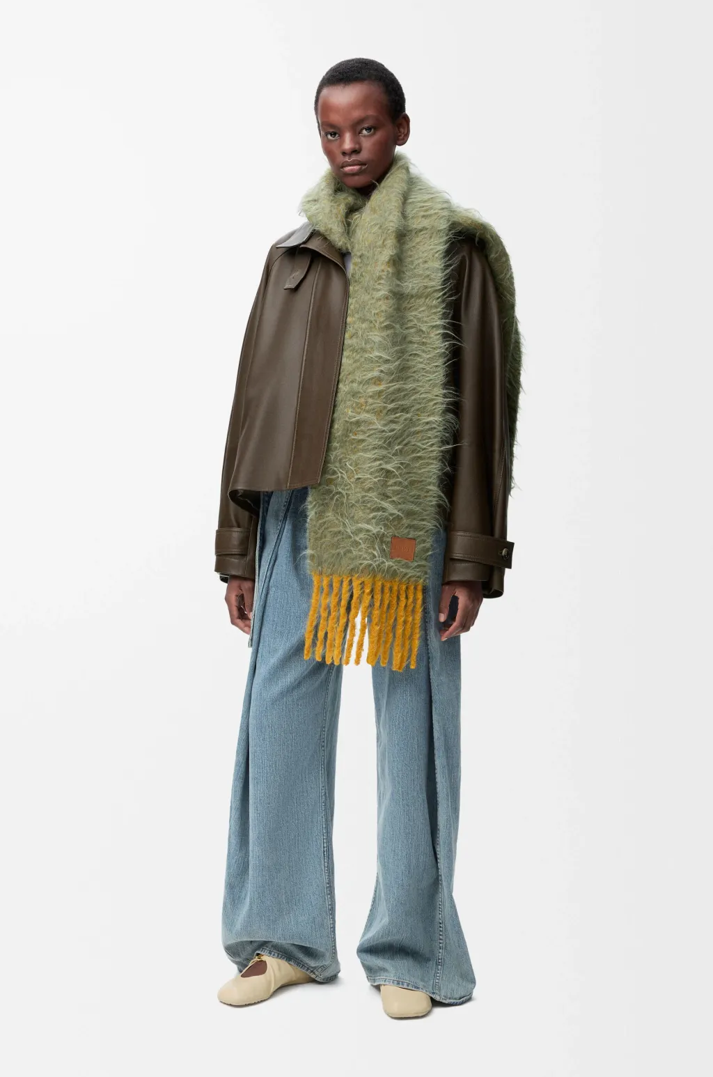 Short Parka In Nappa Calfskin