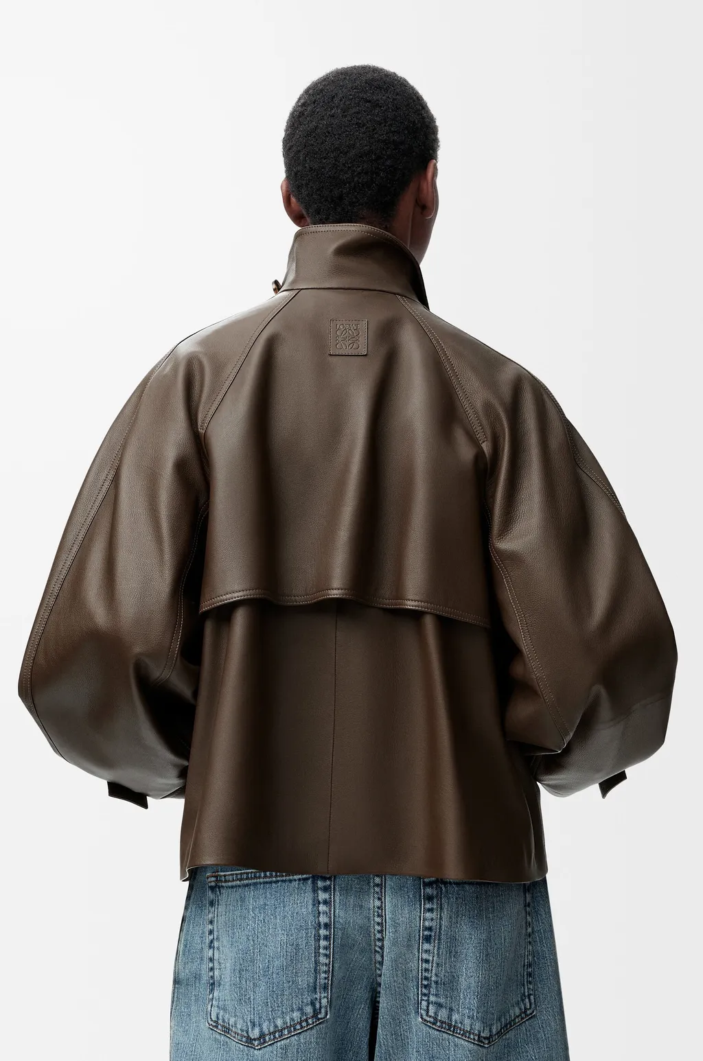 Short Parka In Nappa Calfskin
