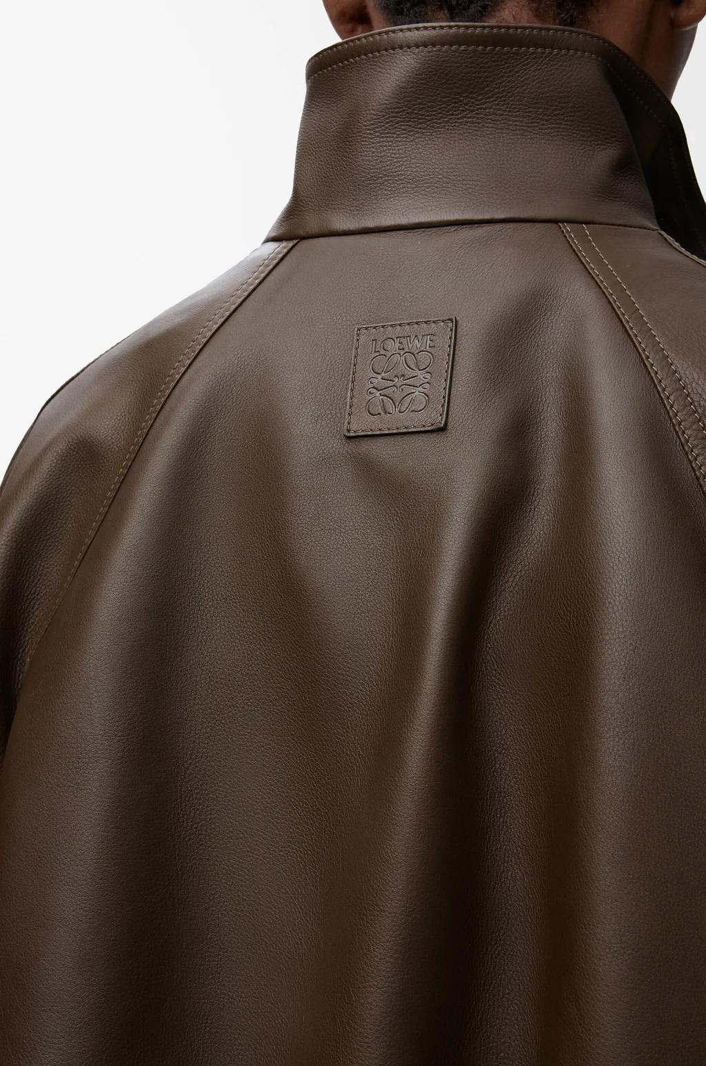 Short Parka In Nappa Calfskin