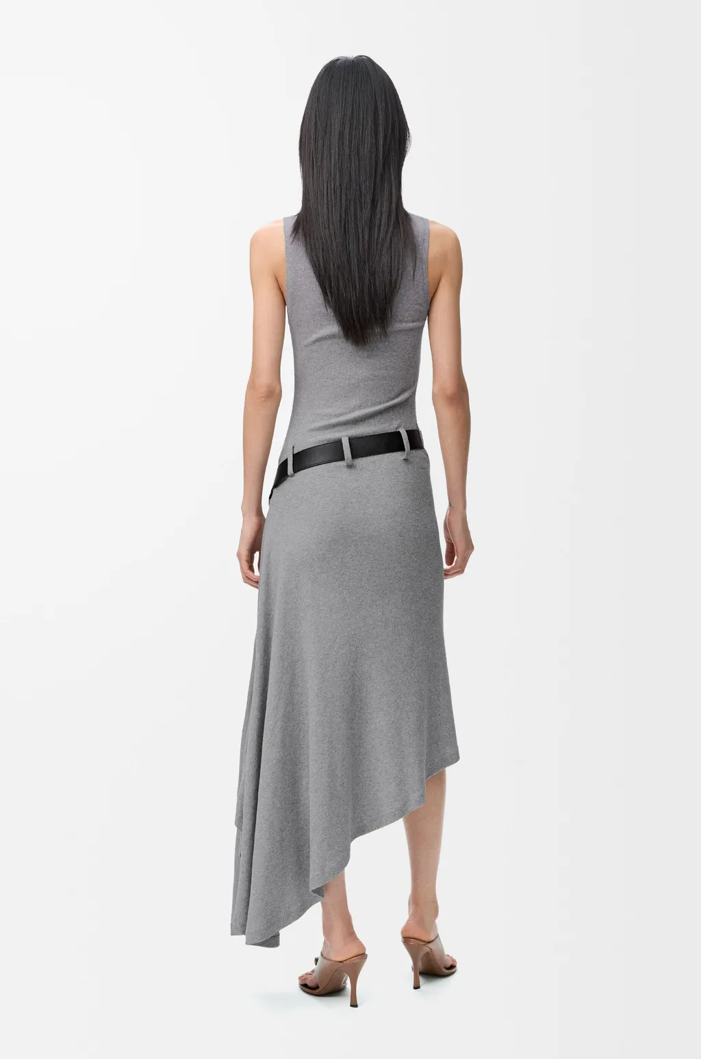 Tank Dress In Stretch Cotton