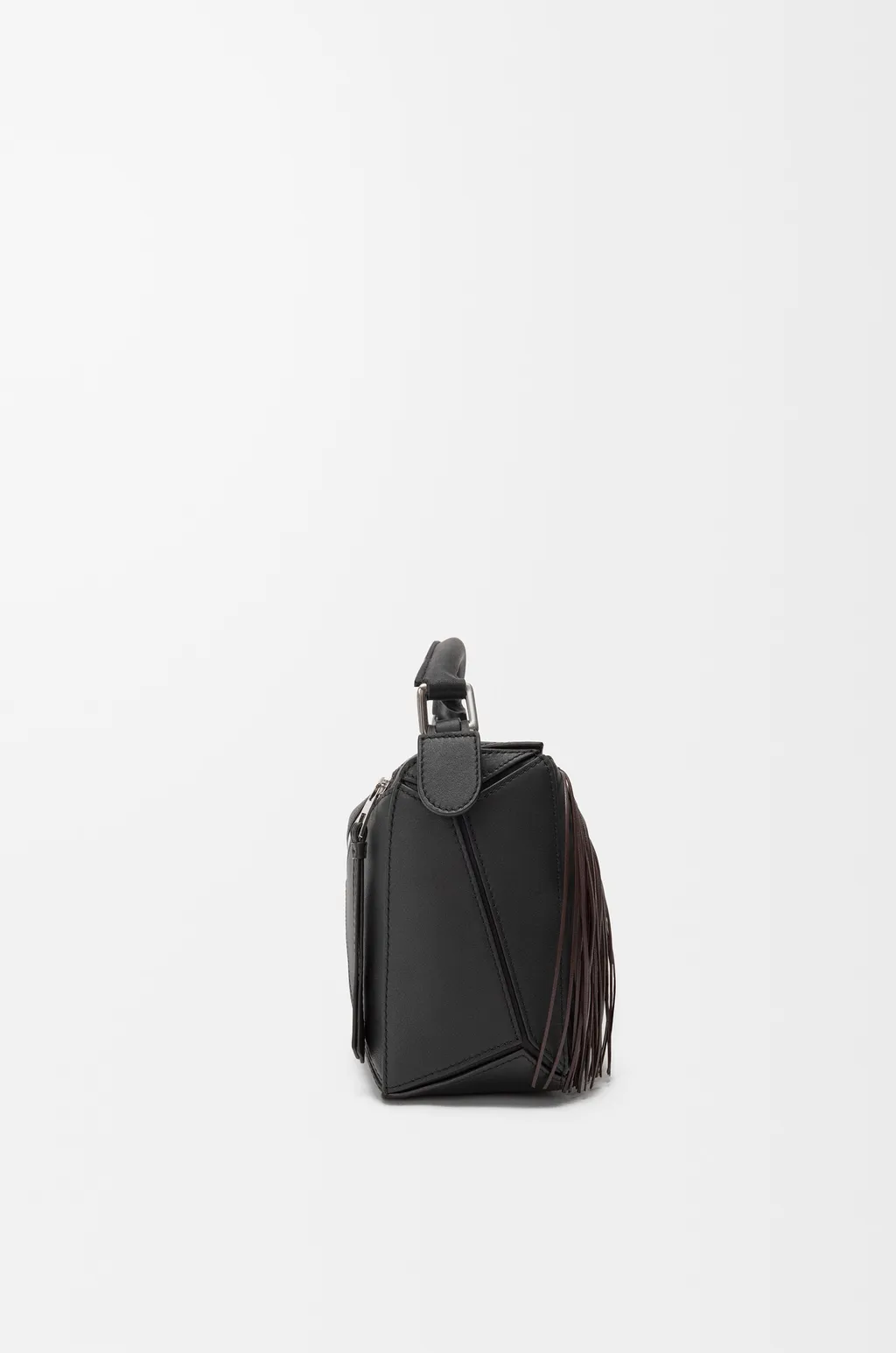 Fringe Small Puzzle Bag In Classic Calfskin