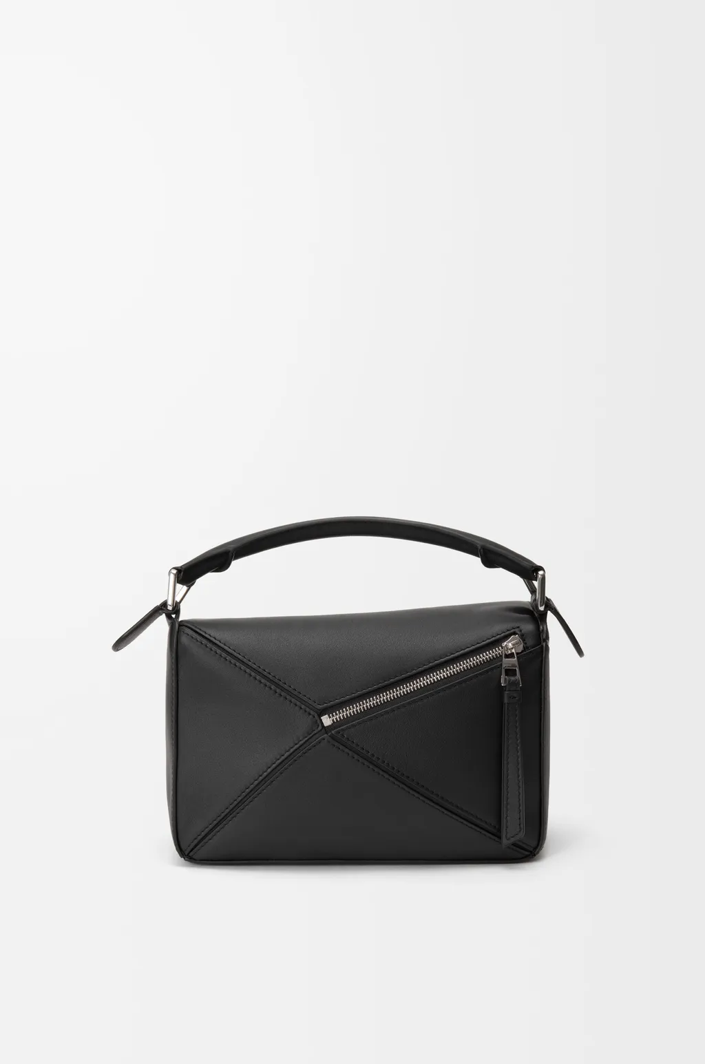 Fringe Small Puzzle Bag In Classic Calfskin