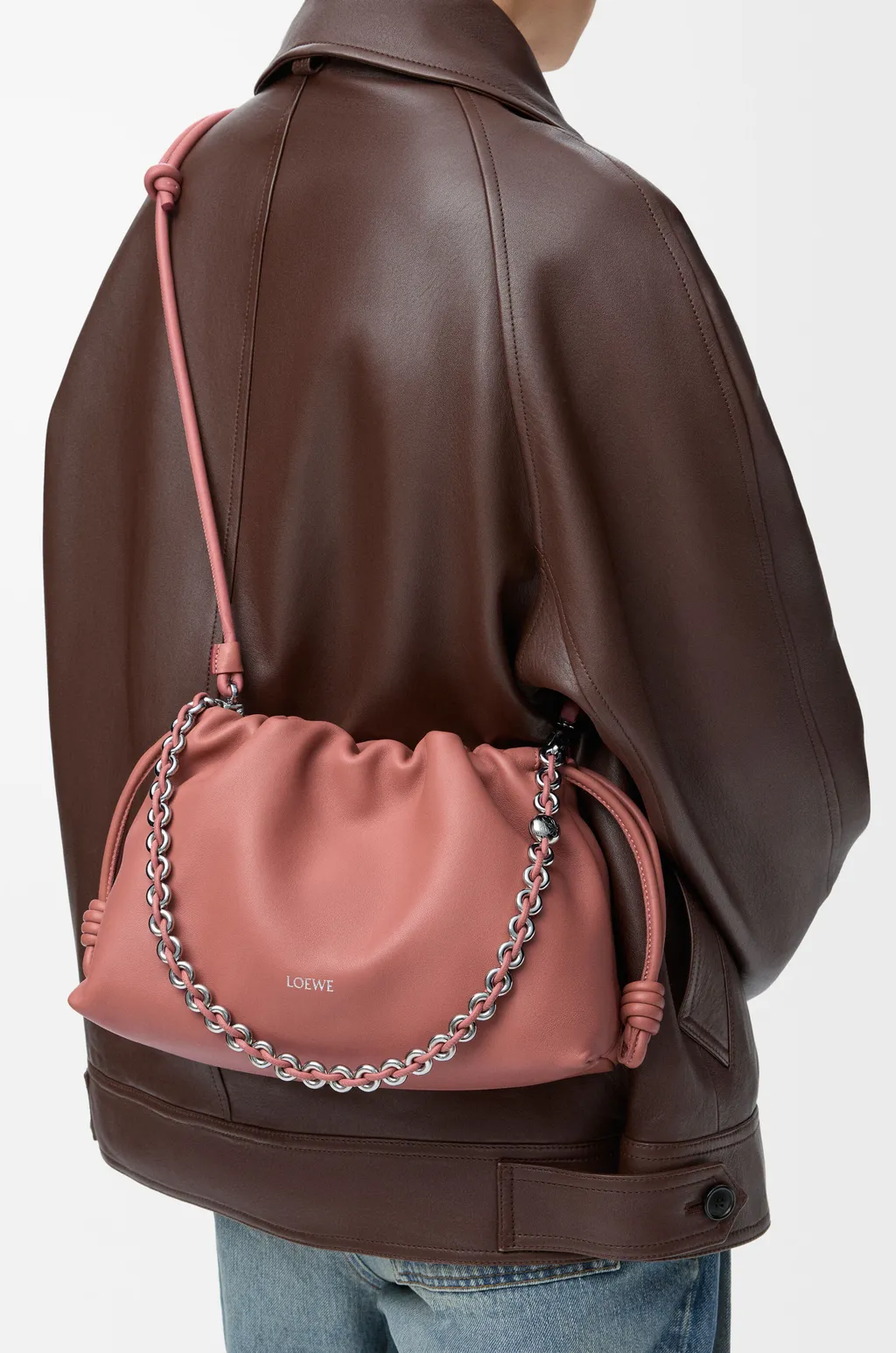 Medium Flamenco Purse In Mellow Nappa Lambskin