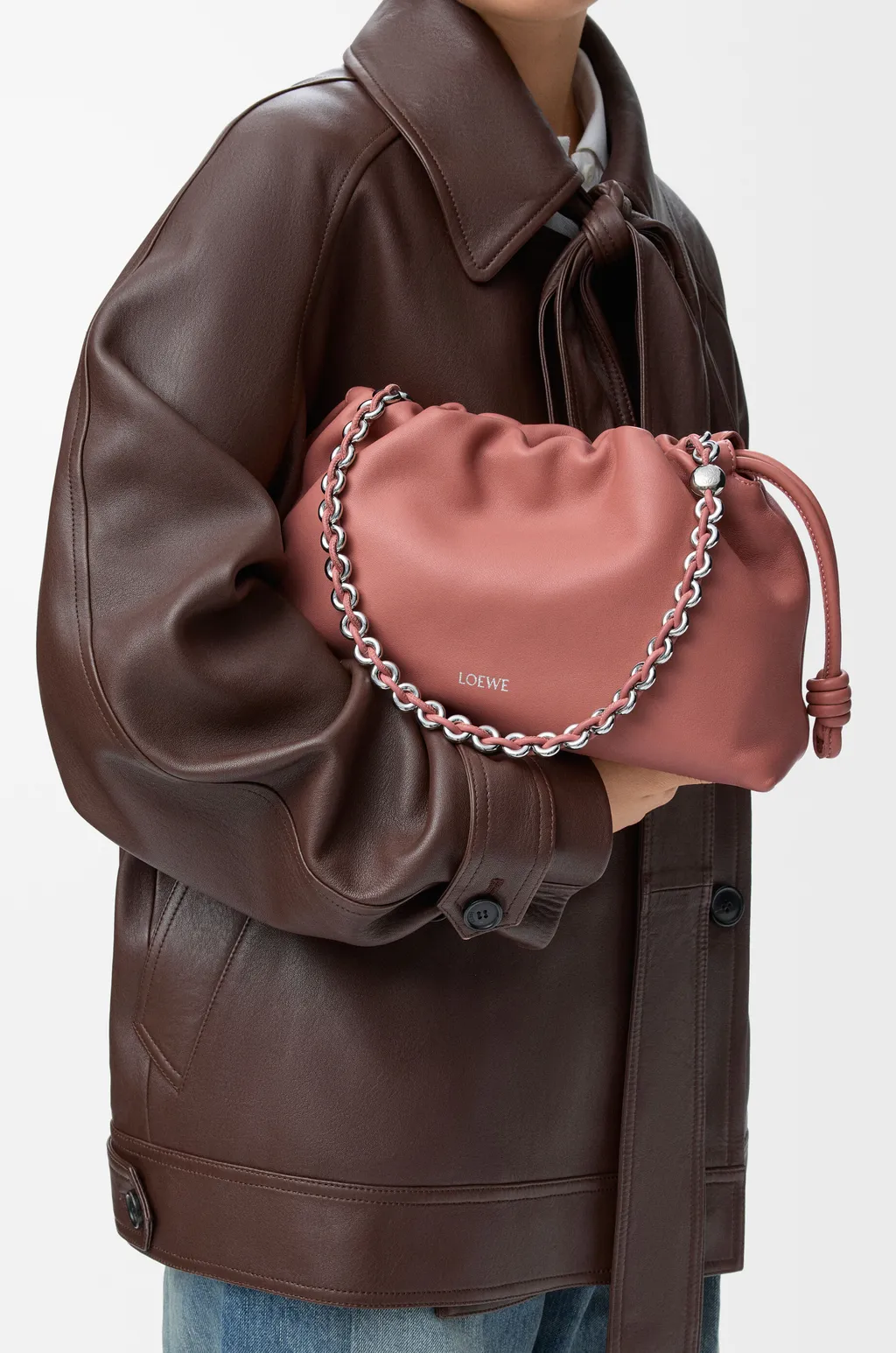 Medium Flamenco Purse In Mellow Nappa Lambskin