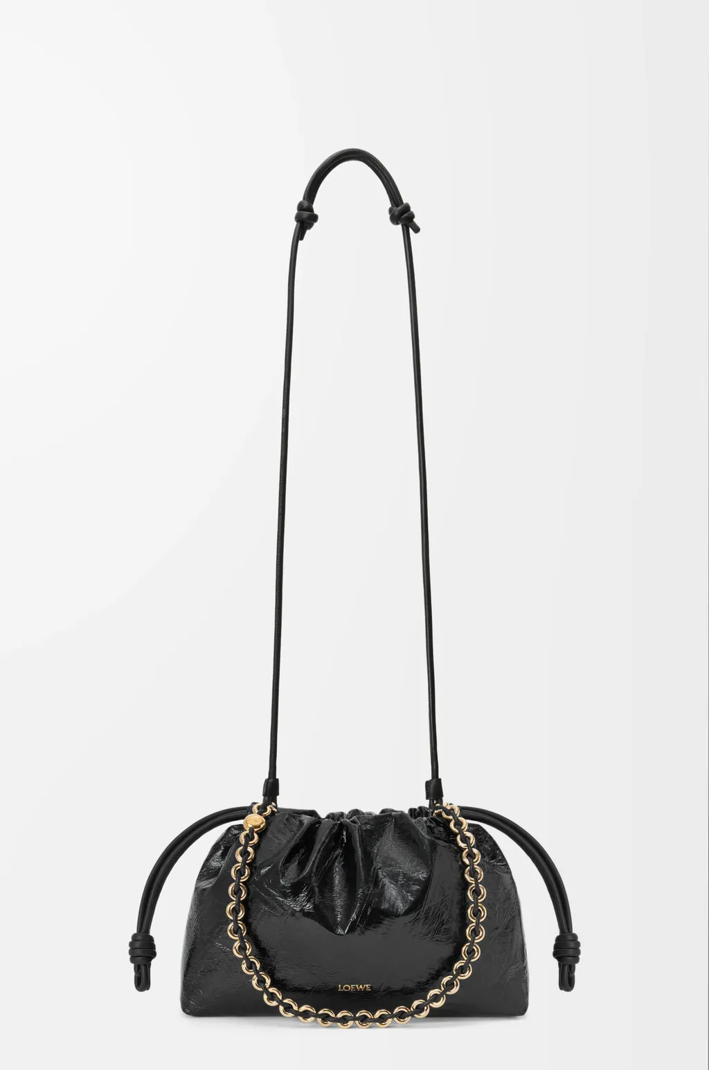 Medium Flamenco Purse In Hagfish