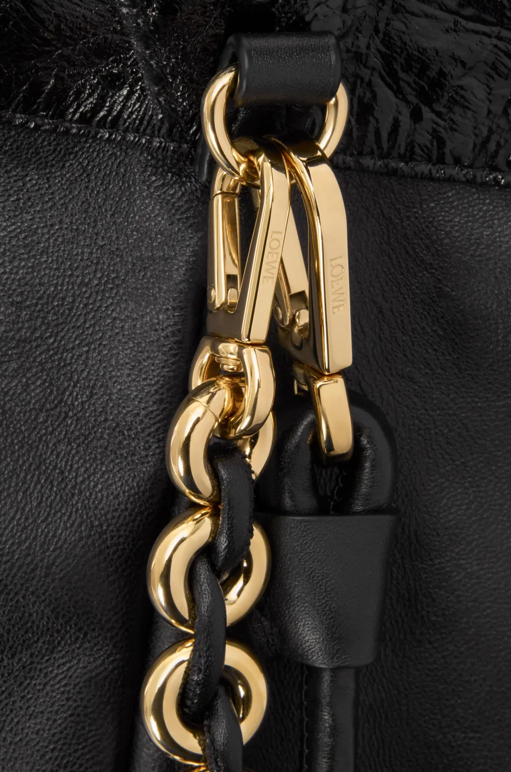 Medium Flamenco Purse In Hagfish