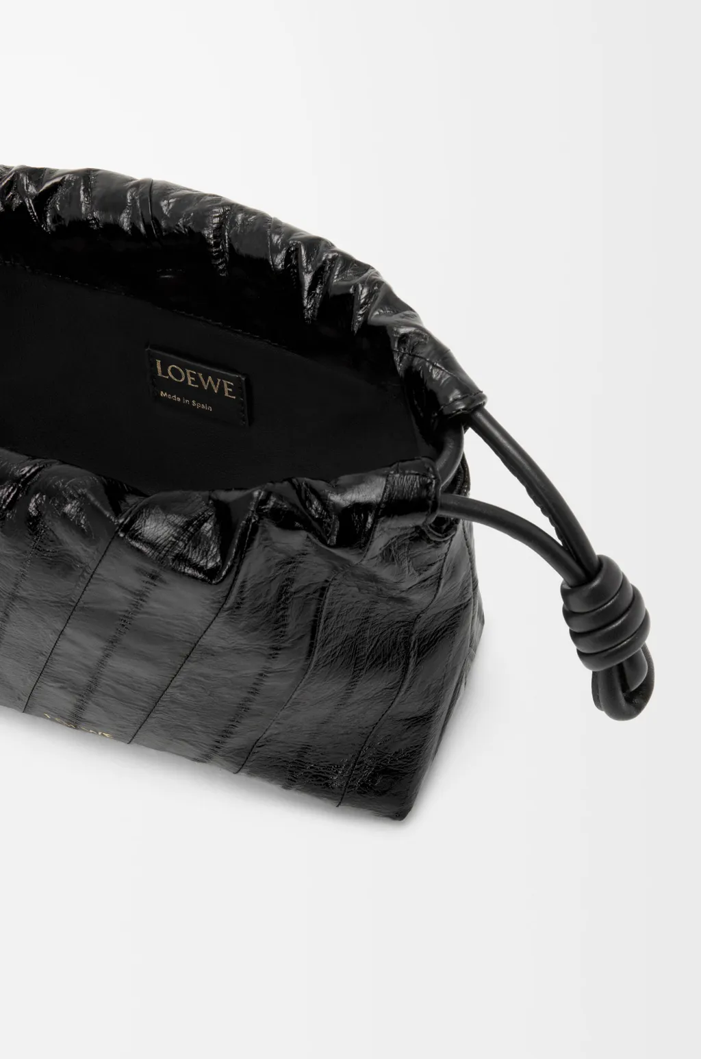 Mini Flamenco Purse In Hagfish