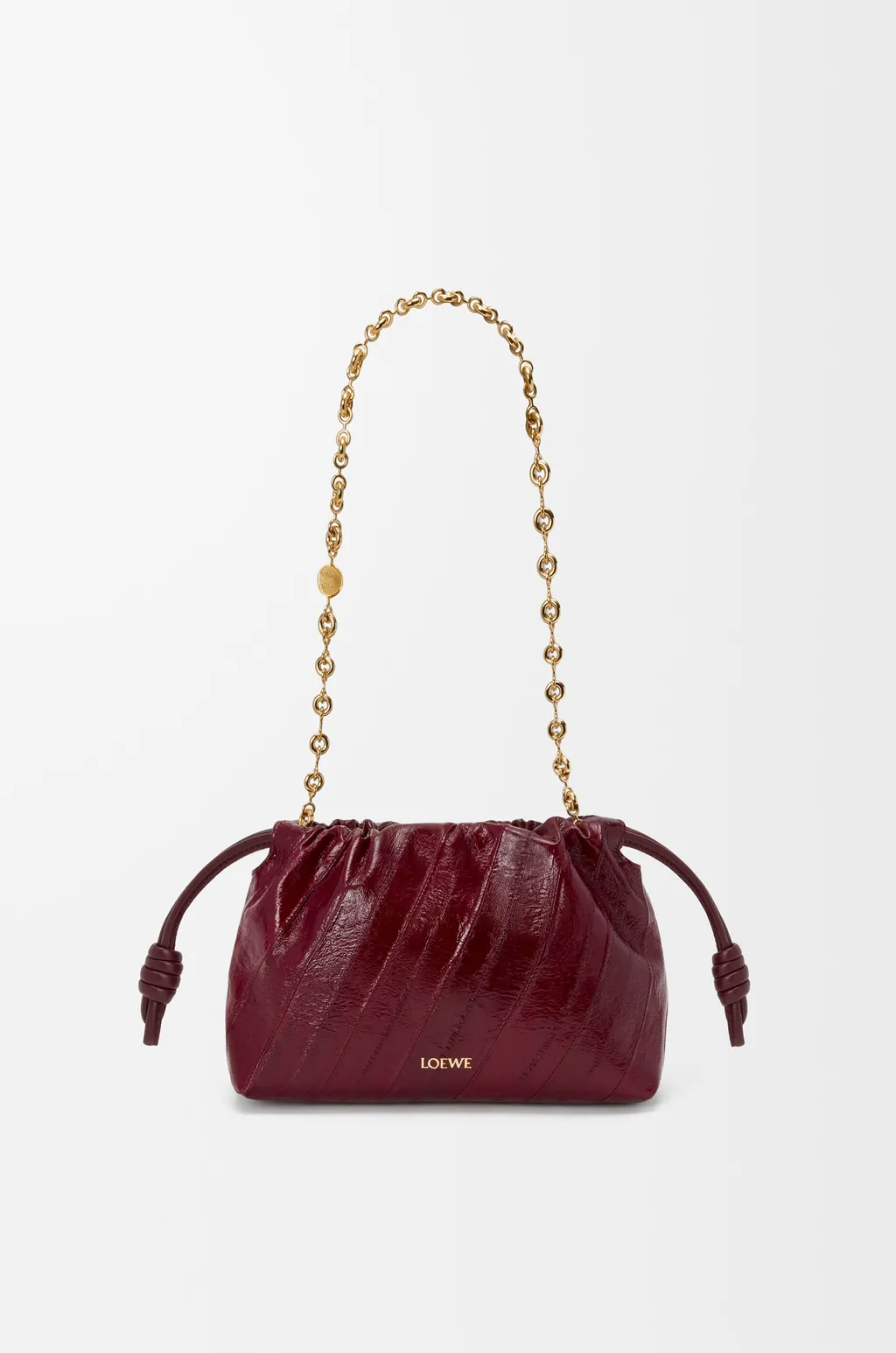 Mini Flamenco Purse In Hagfish