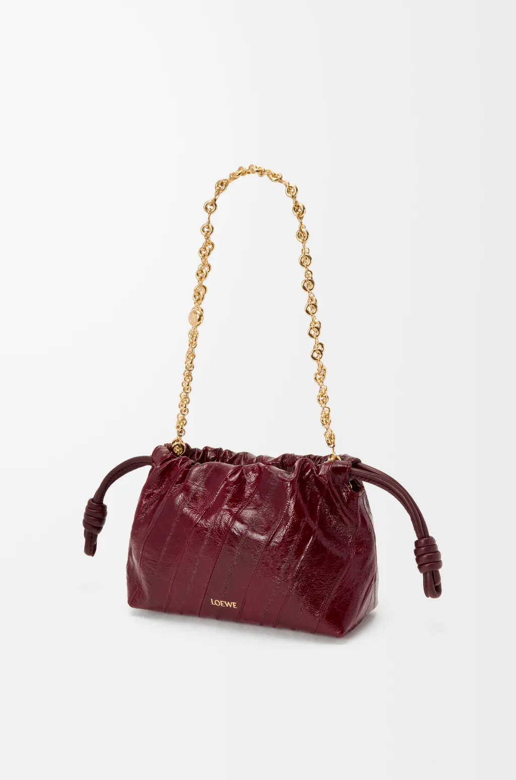 Mini Flamenco Purse In Hagfish
