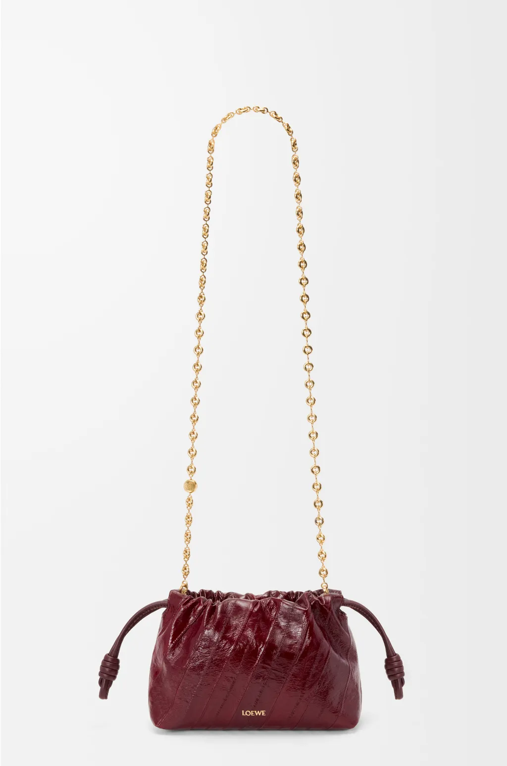 Mini Flamenco Purse In Hagfish