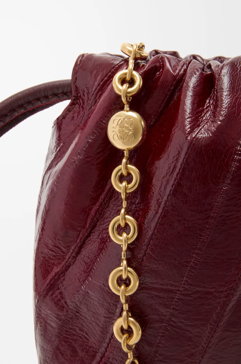 Mini Flamenco Purse In Hagfish