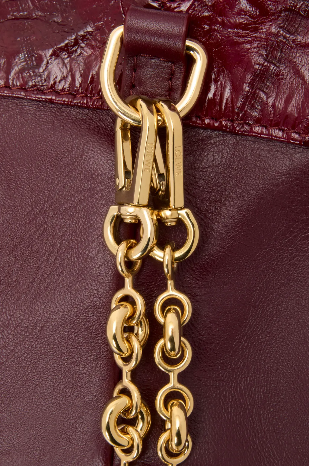 Mini Flamenco Purse In Hagfish