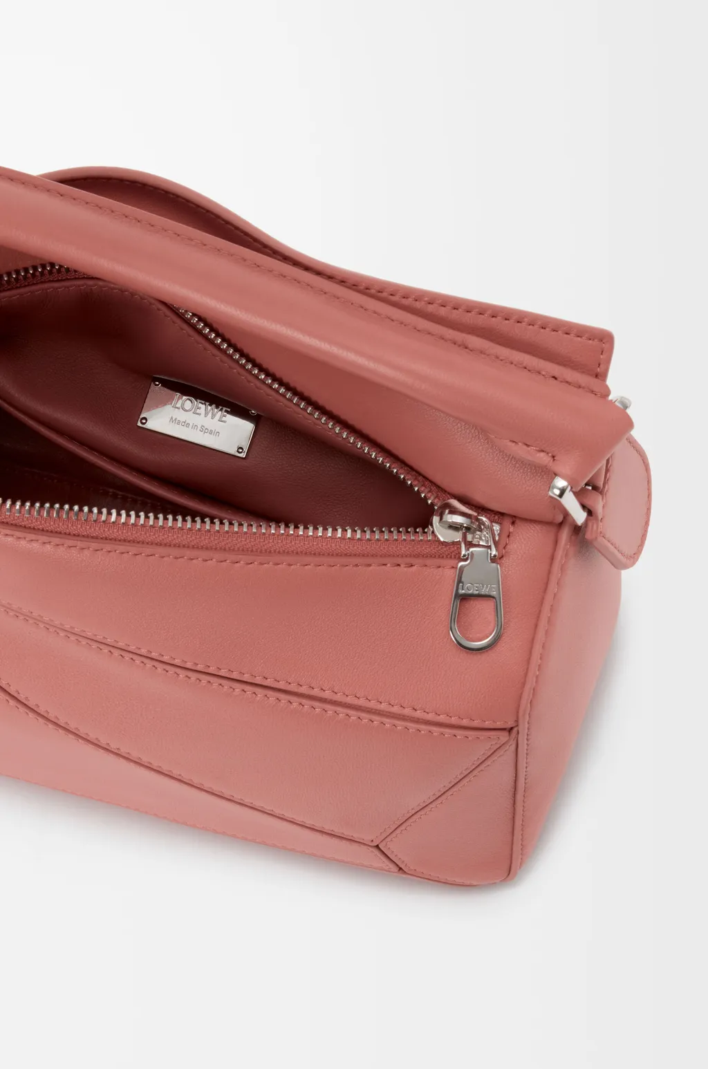 Small Featherlight Puzzle Bag In Nappa Lambskin