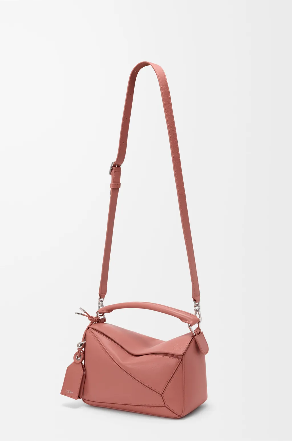Small Featherlight Puzzle Bag In Nappa Lambskin