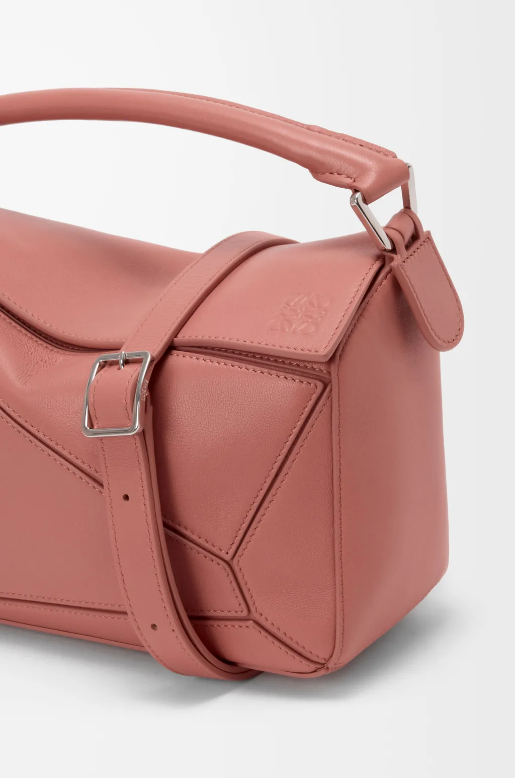Small Featherlight Puzzle Bag In Nappa Lambskin