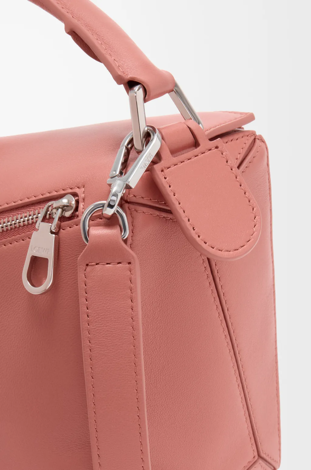 Small Featherlight Puzzle Bag In Nappa Lambskin