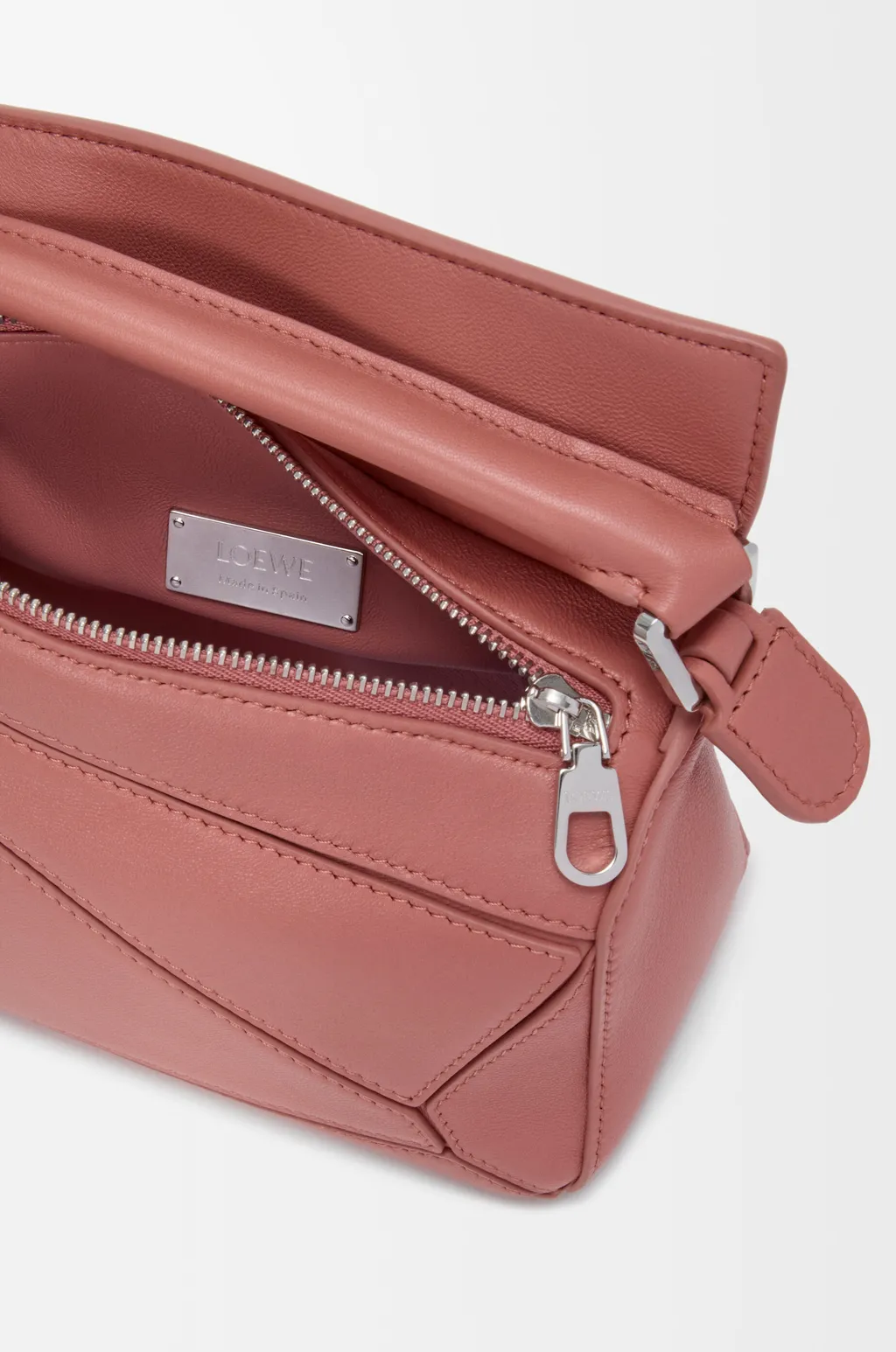 Mini Featherlight Puzzle Bag In Nappa Lambskin