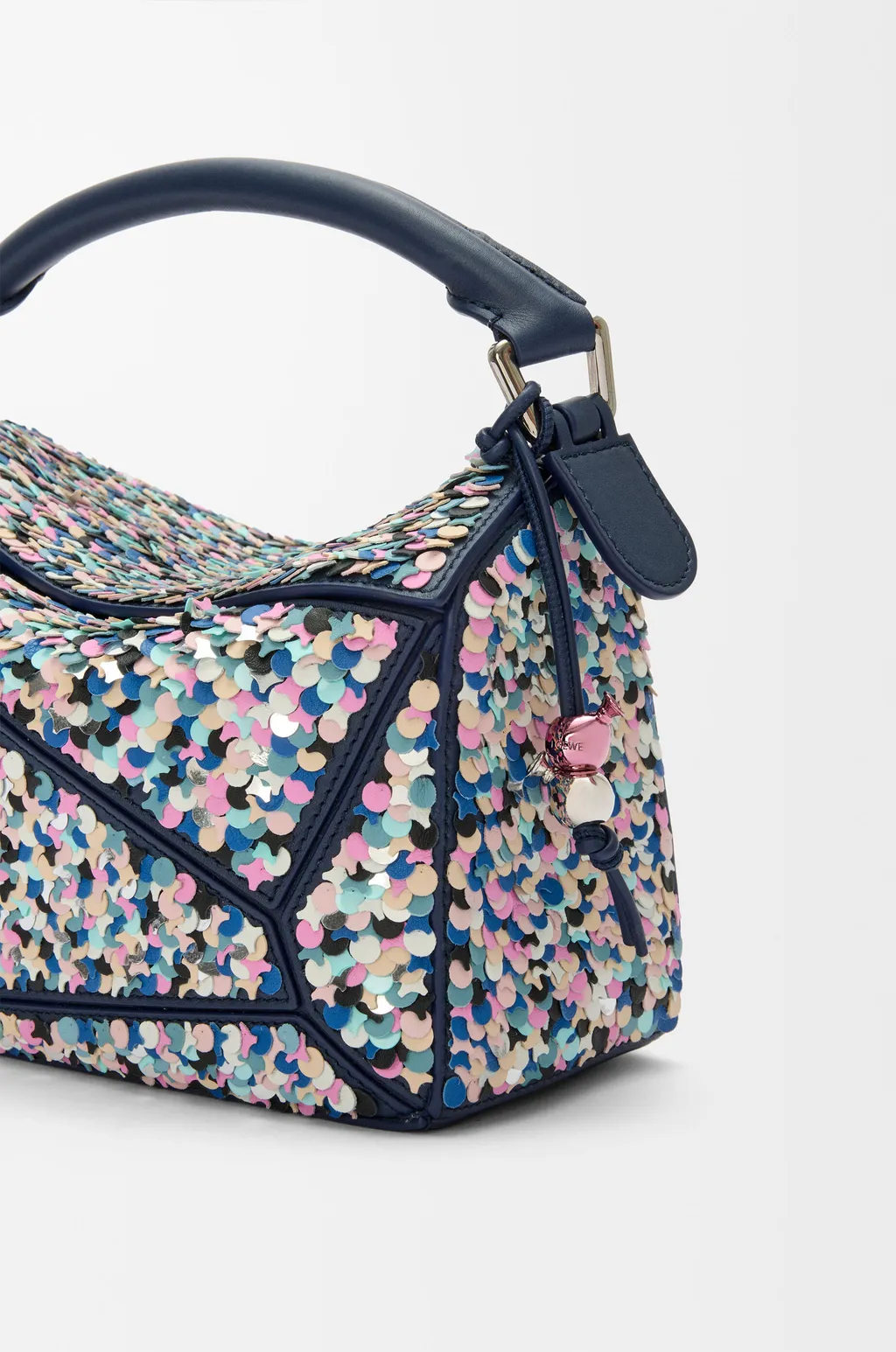 Puzzle 10 Confetti Bag In Classic Calfskin