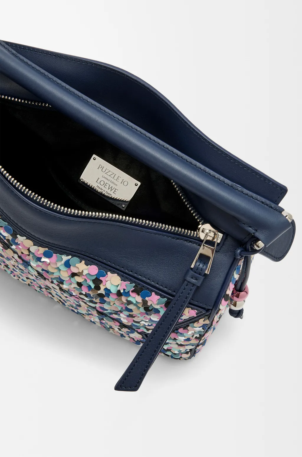 Puzzle 10 Confetti Bag In Classic Calfskin