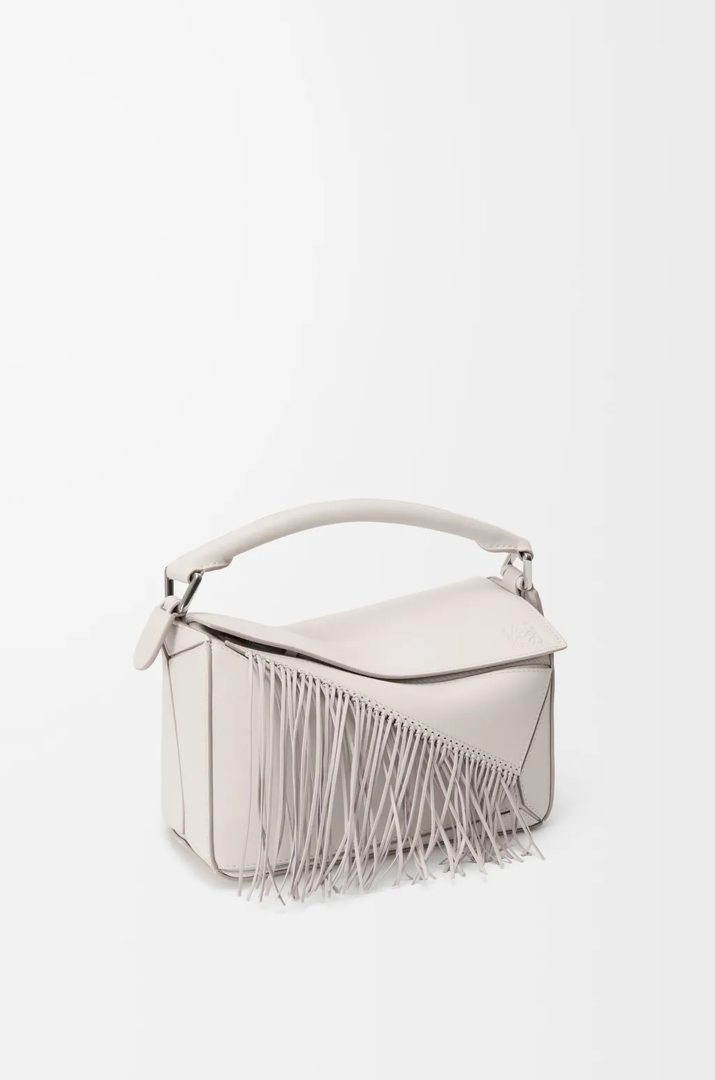 Fringe Small Puzzle Bag In Classic Calfskin