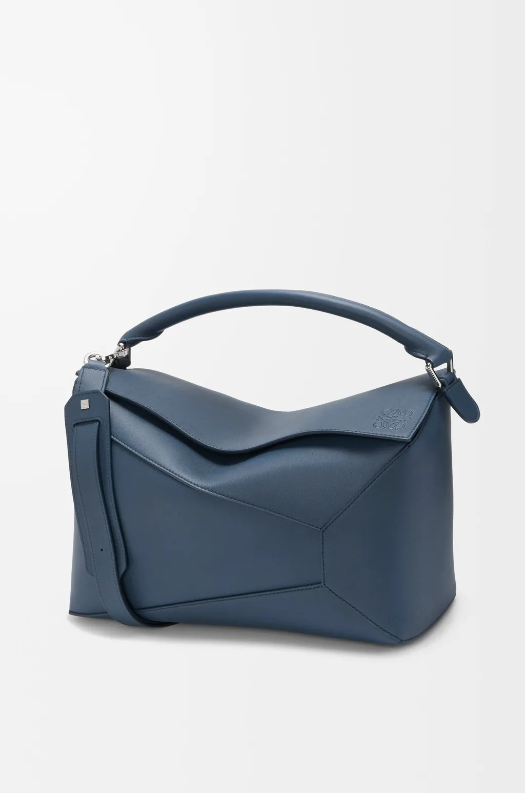 Large Puzzle Edge Bag In Classic Calfskin