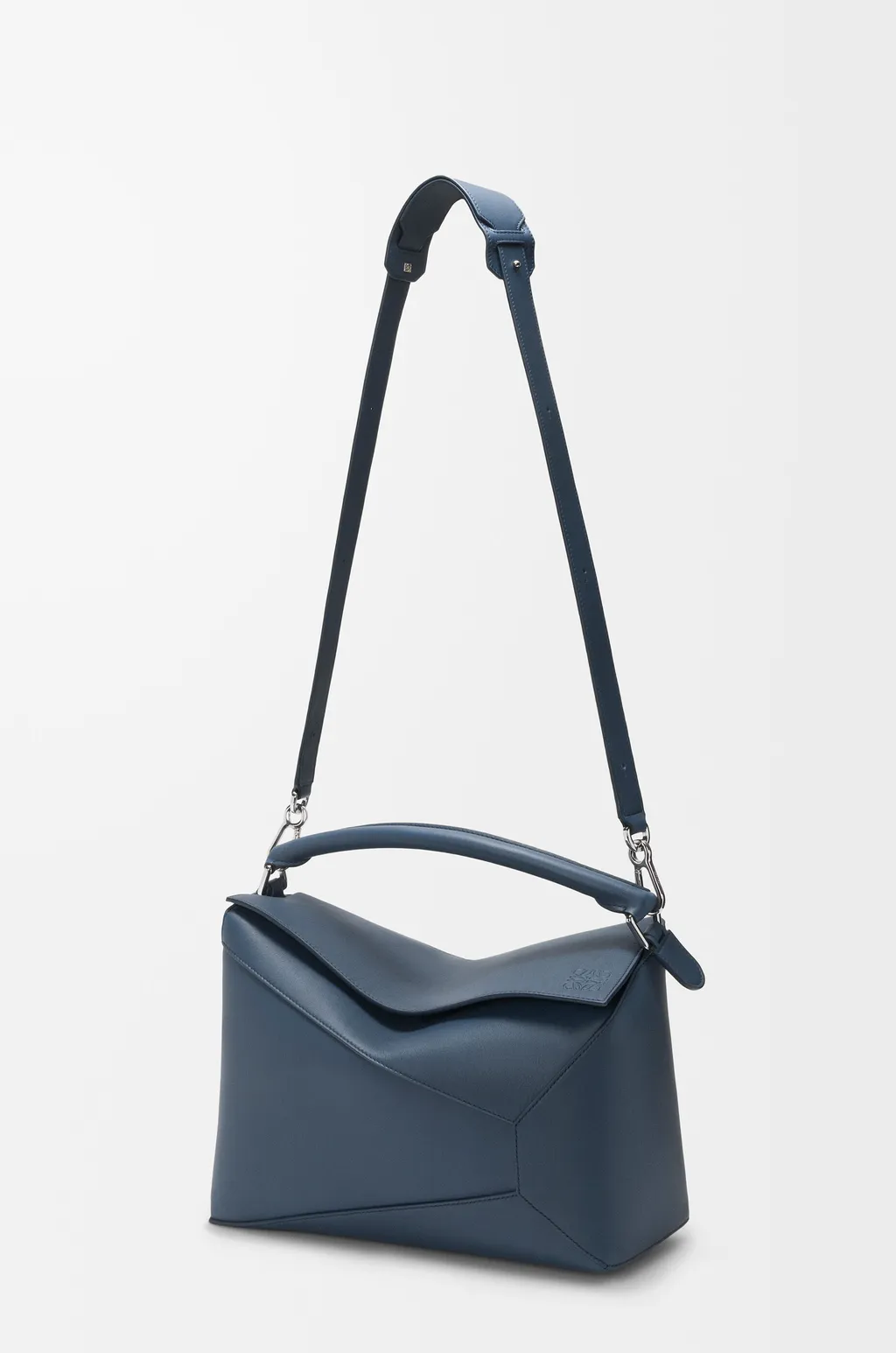 Large Puzzle Edge Bag In Classic Calfskin