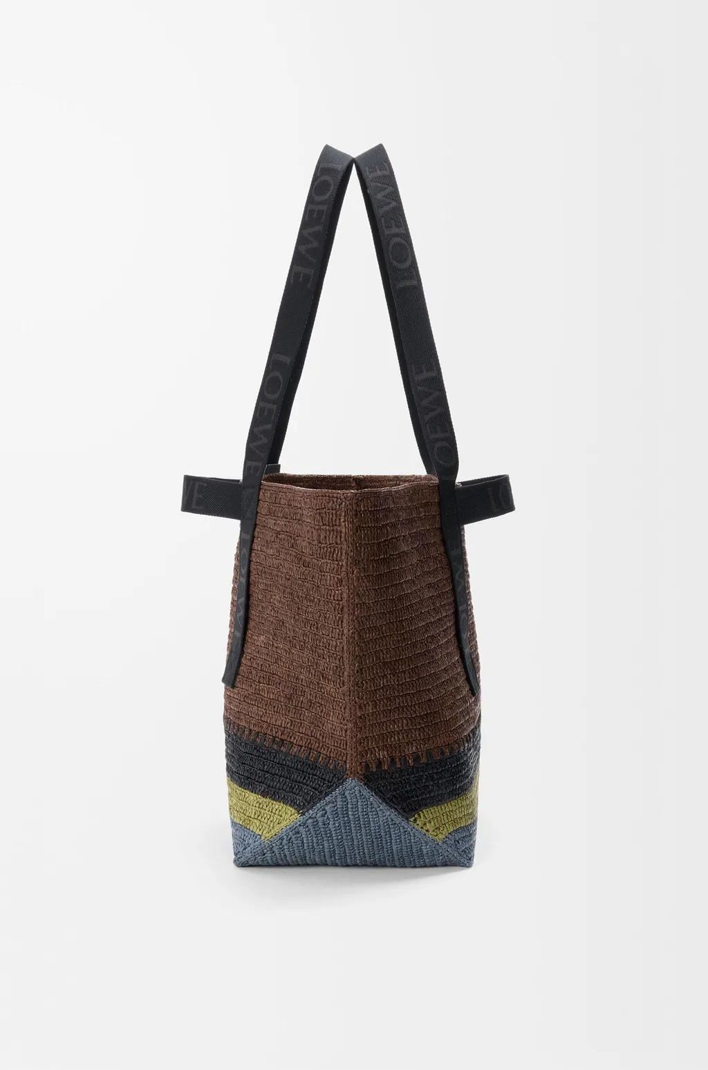 Fold Shopper In Raffia