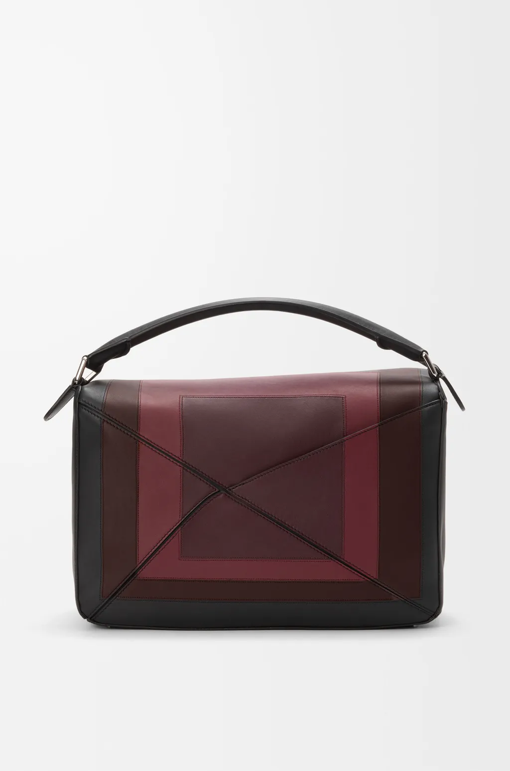 Large Puzzle Bag In Nappa Calfskin