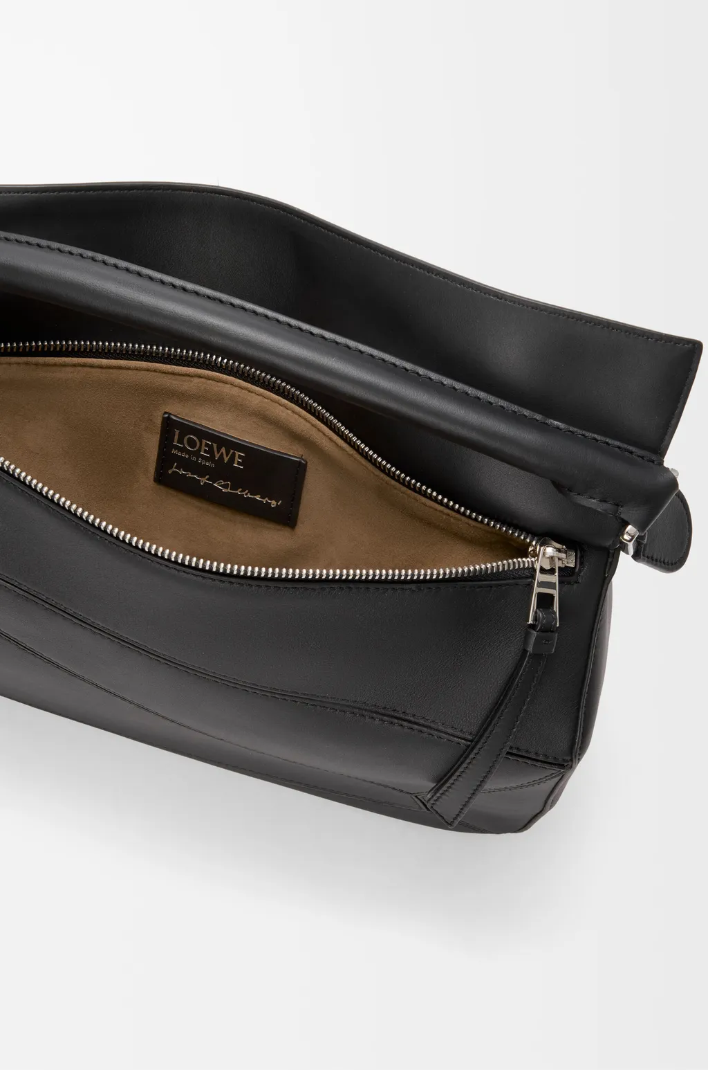 Large Puzzle Bag In Nappa Calfskin