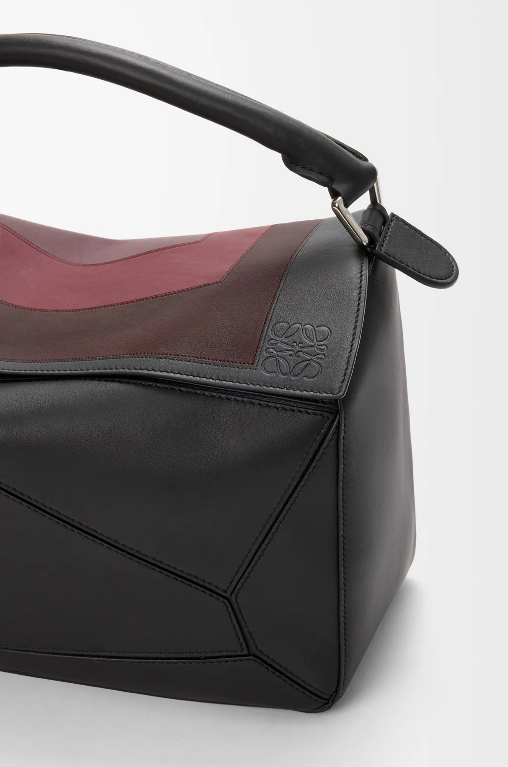 Large Puzzle Bag In Nappa Calfskin