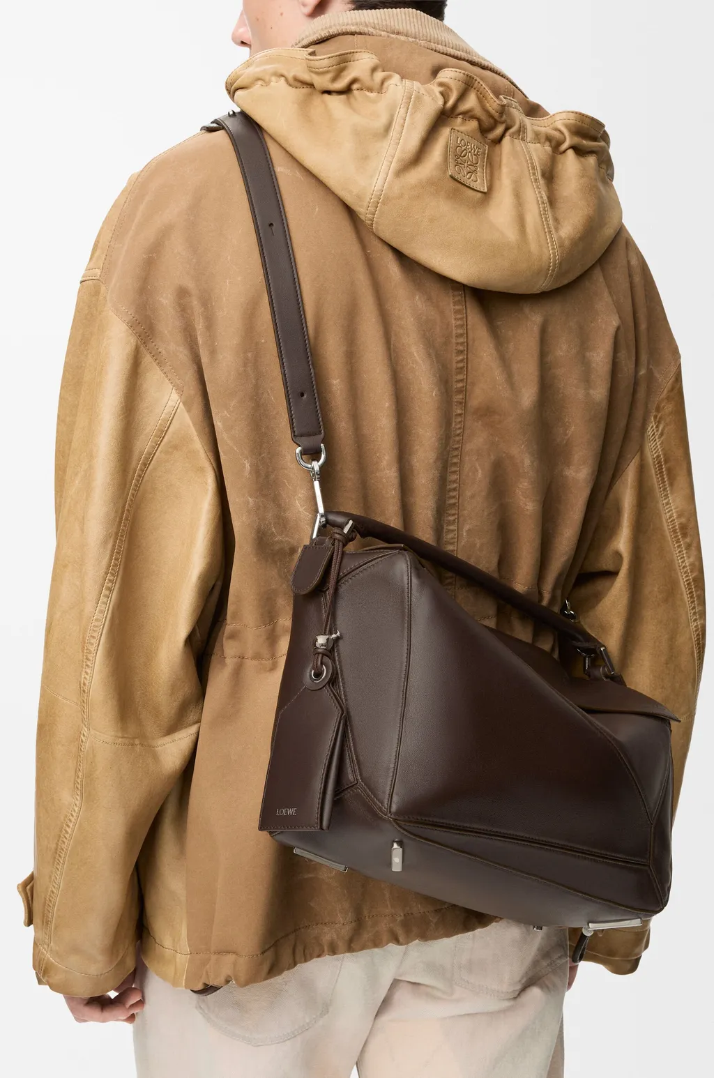 Large Featherlight Puzzle Bag In Nappa Lambskin