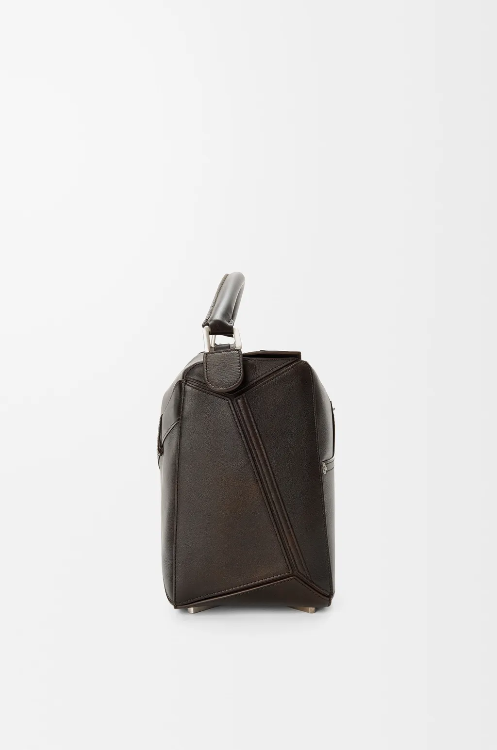 Panta Large Puzzle Bag In Shiny Calfskin
