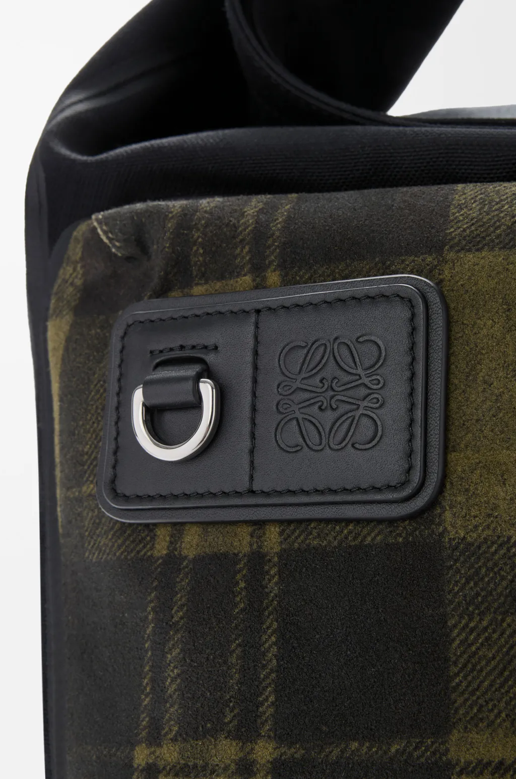 Flex Roll-Top Backpack In Canvas And Brushed Suede