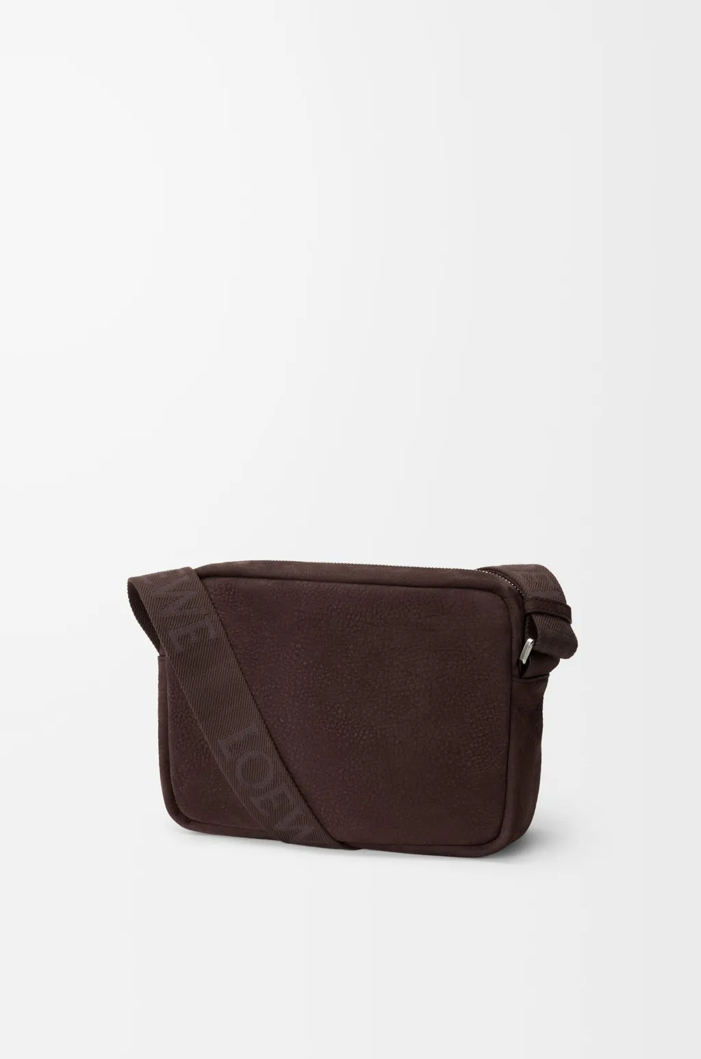 Medium Pebble Messenger Bag In Grained Nubuck