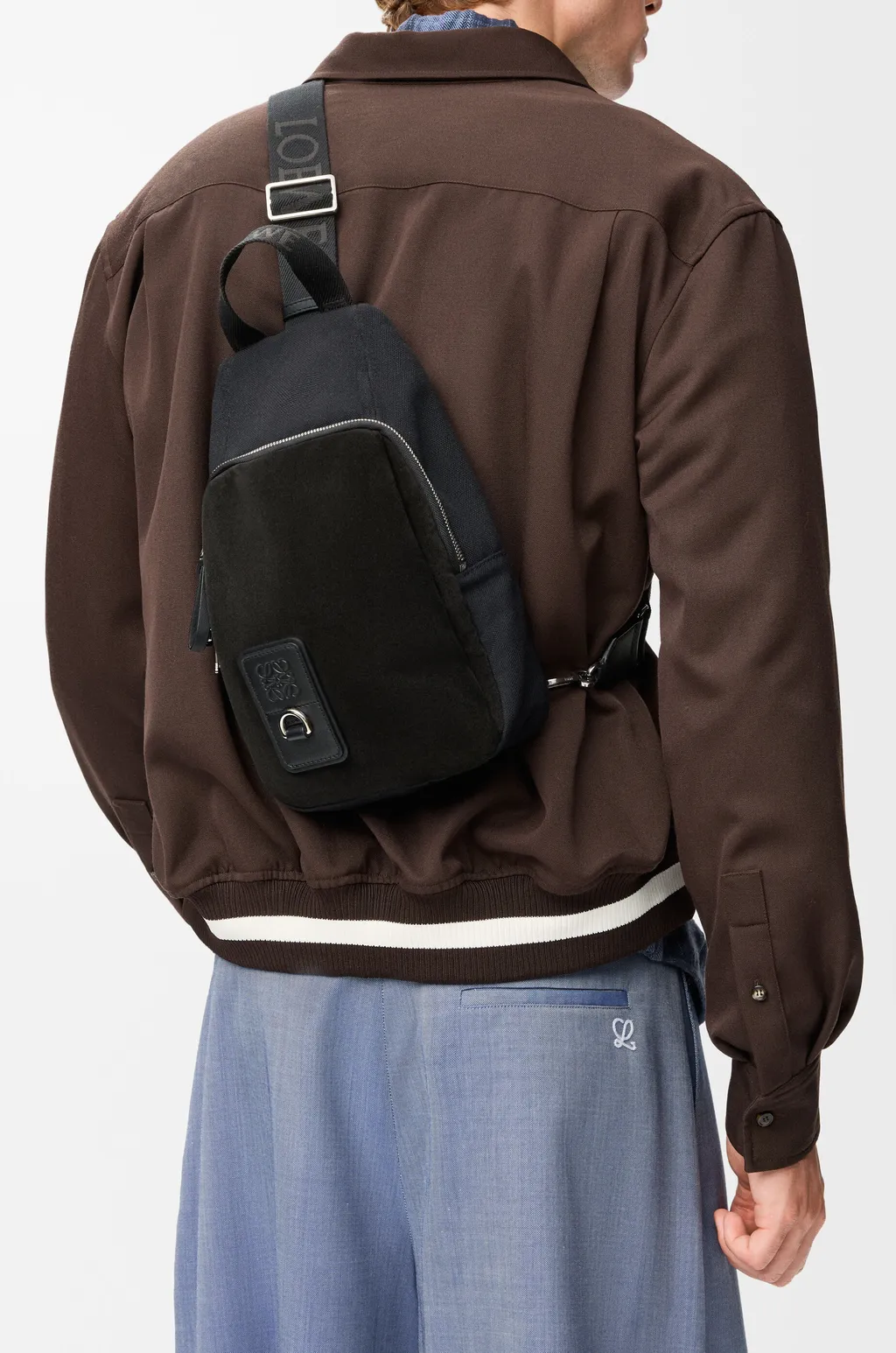 Flex Sling In Canvas And Suede