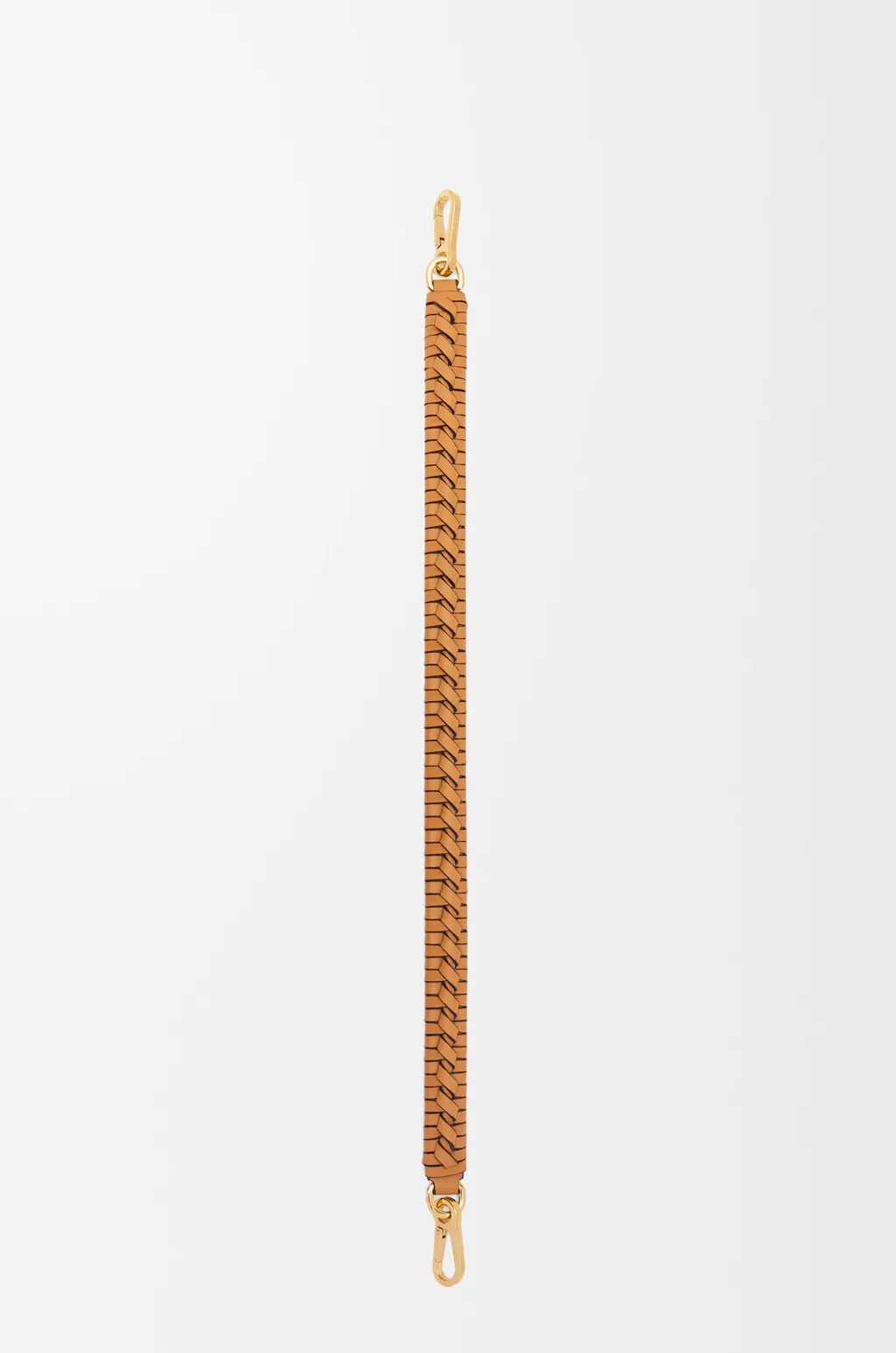 Woven Spiral Strap In Classic Calfskin