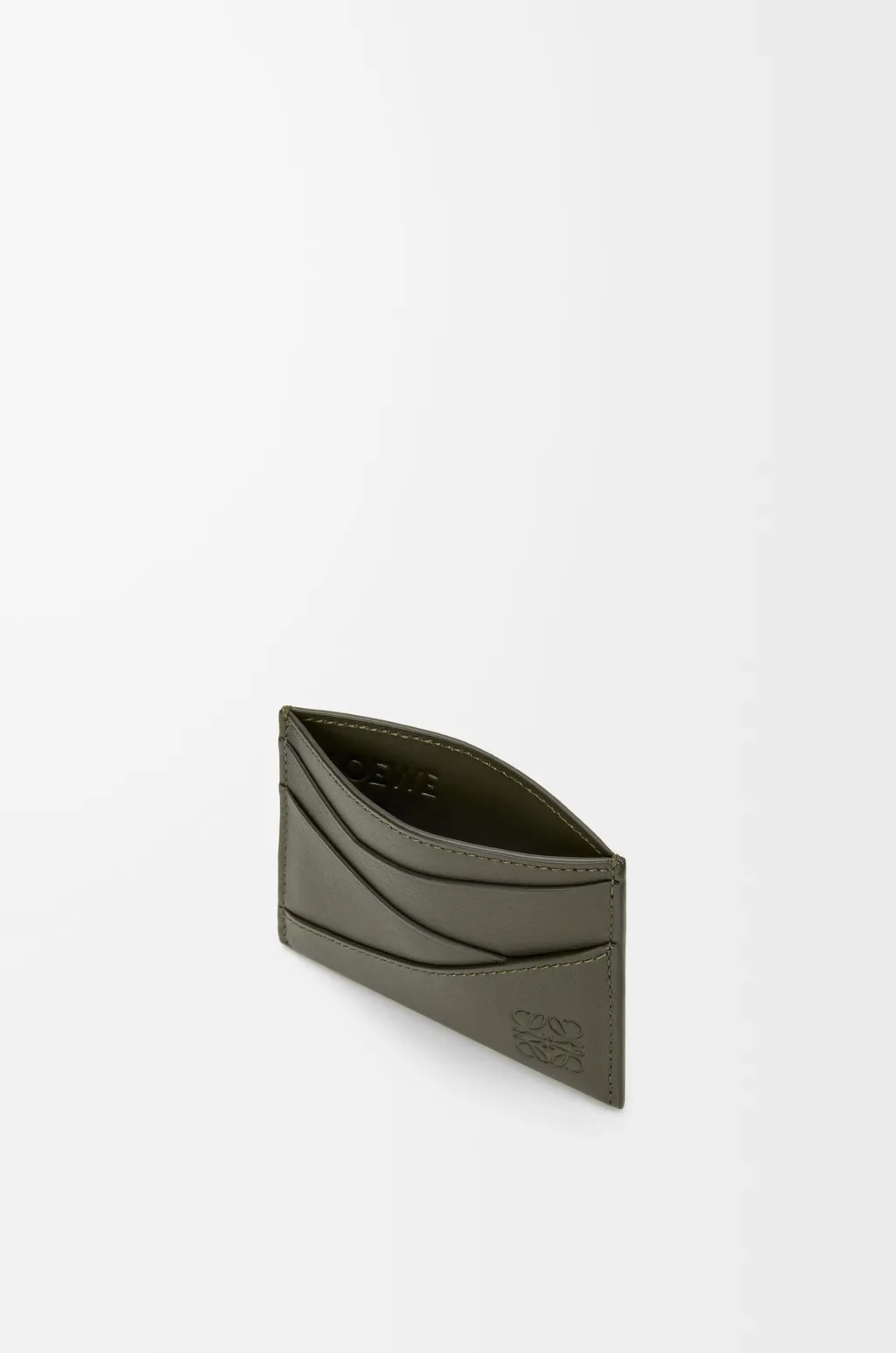 Puzzle Plain Cardholder In Classic Calfskin