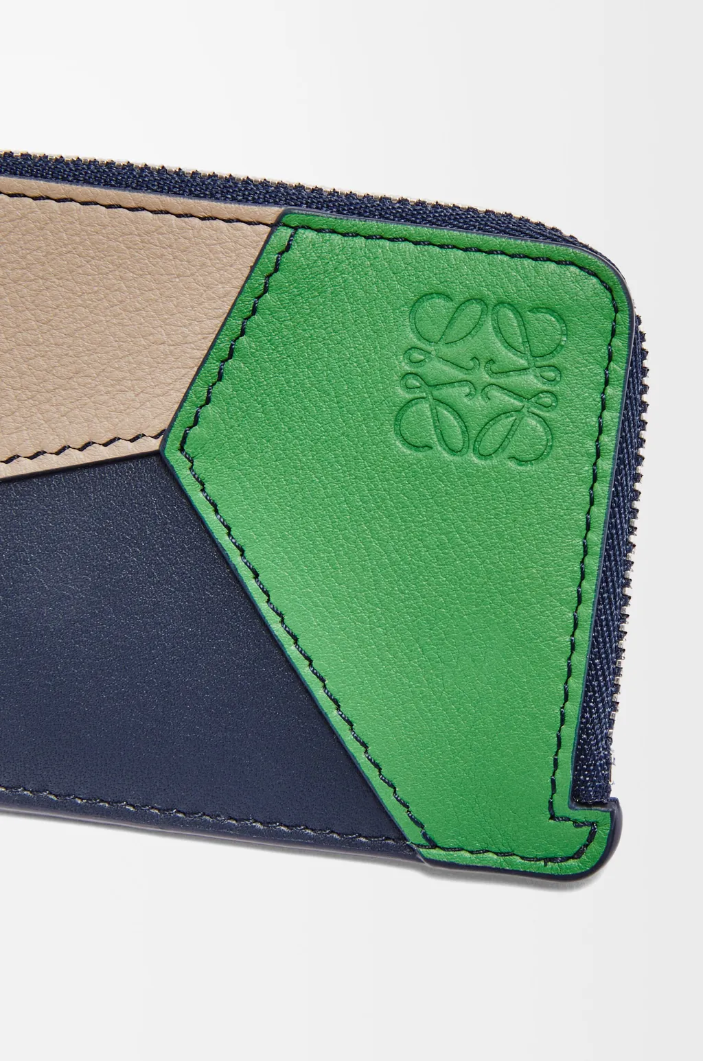 Puzzle Coin Cardholder In Classic Calfskin