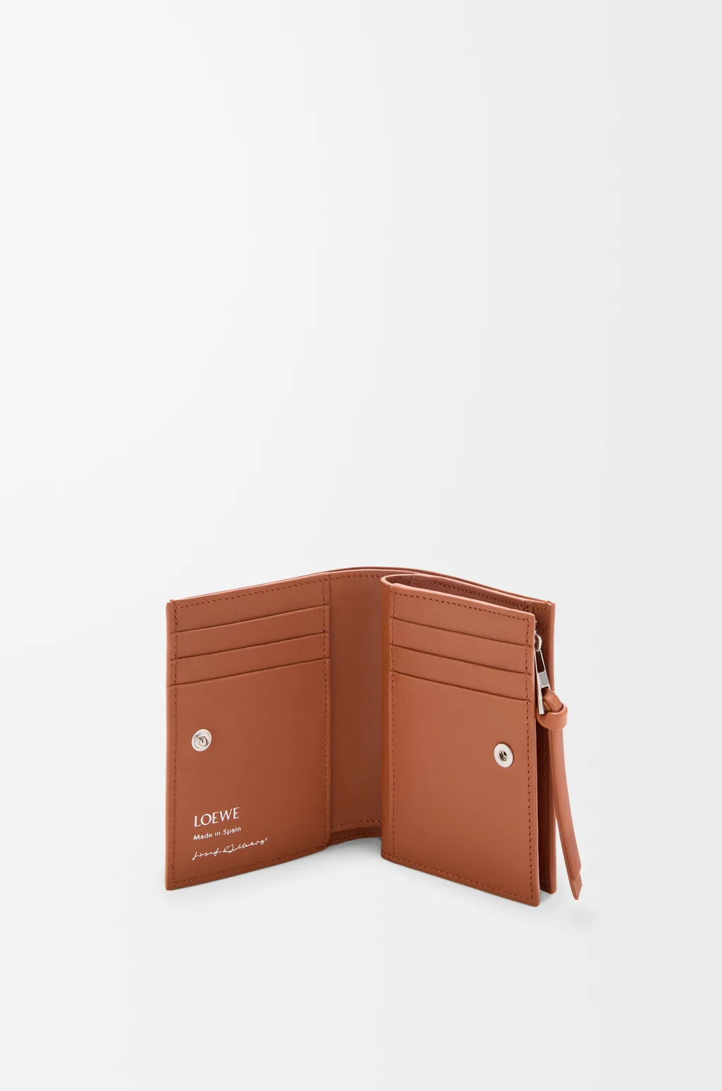 Compact Wallet In Nappa Calfskin