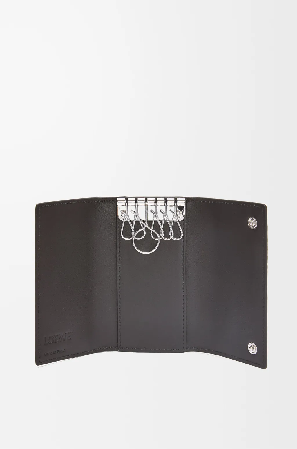 Key Case In Soft Grained Calfskin