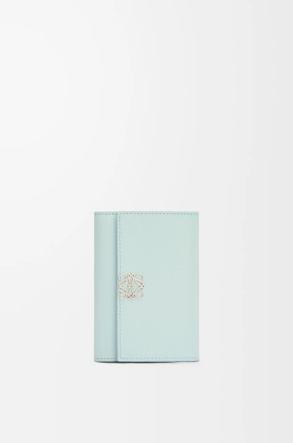 Anagram Small Vertical Wallet In Pebble Grained Calfskin