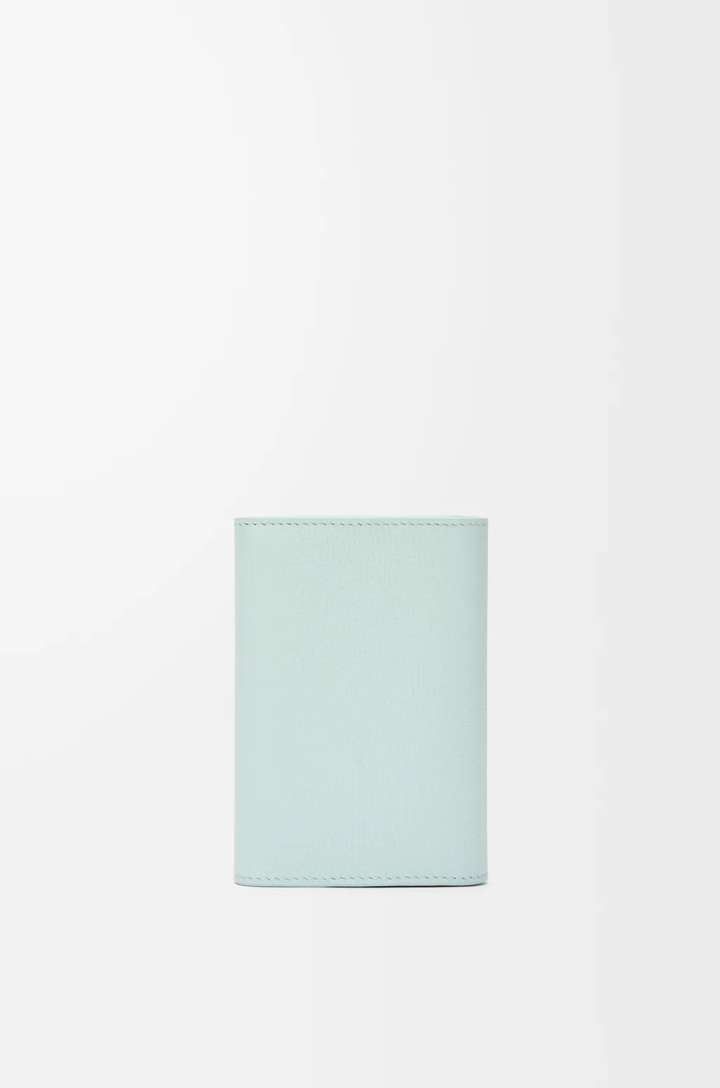 Anagram Small Vertical Wallet In Pebble Grained Calfskin