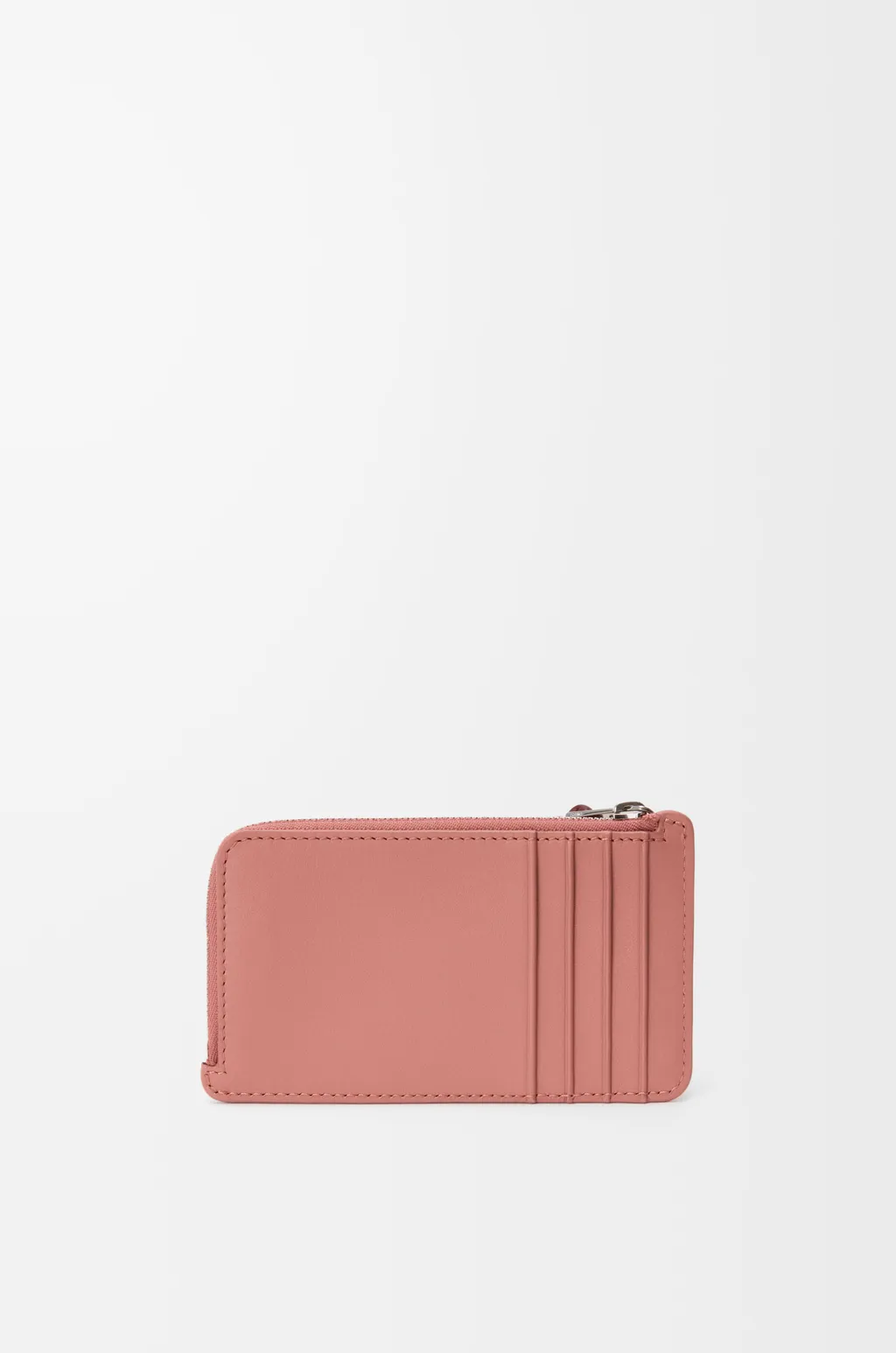 Knot Coin Cardholder In Shiny Nappa Calfskin