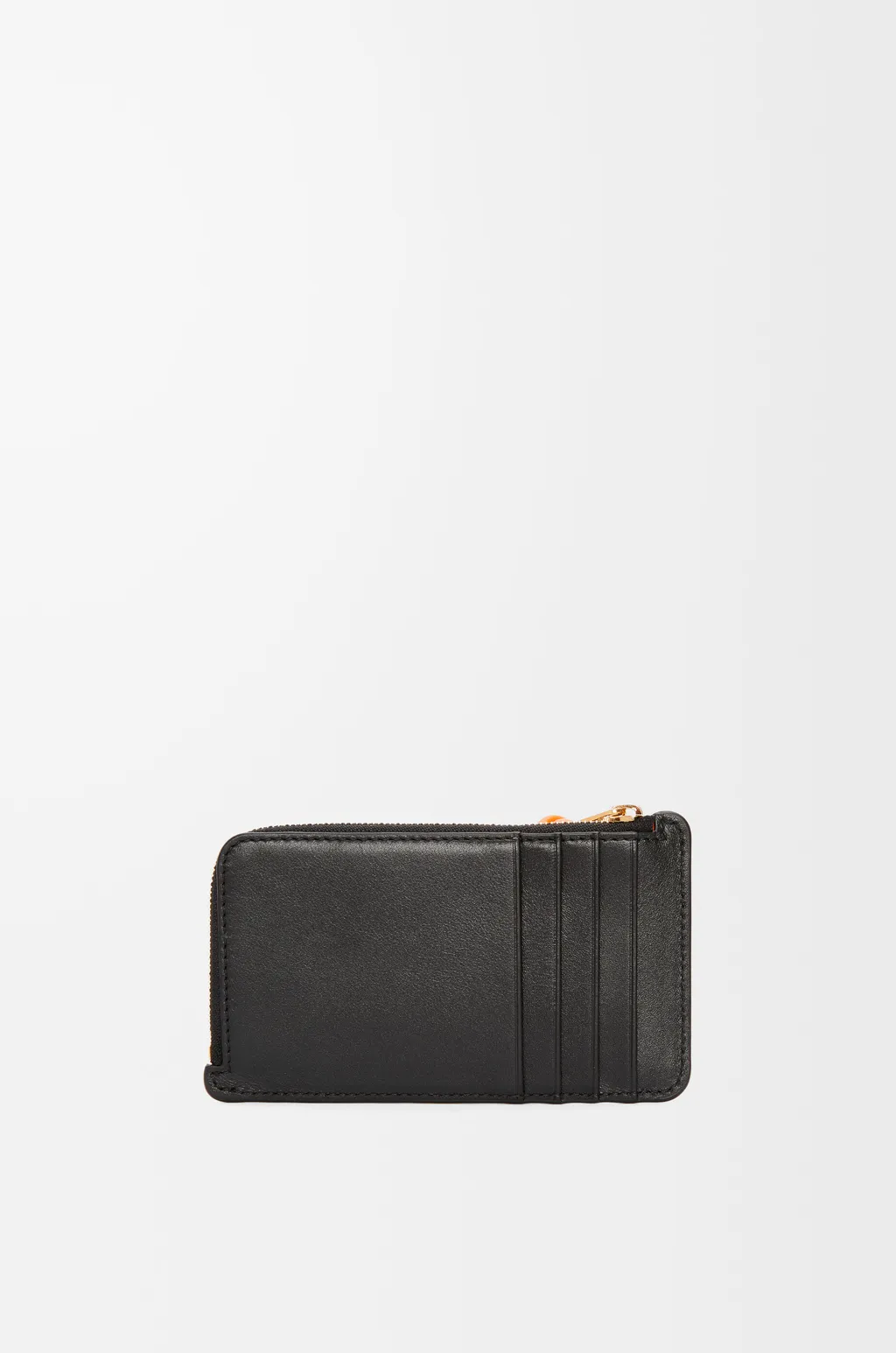 Knot Coin Cardholder In Shiny Nappa Calfskin