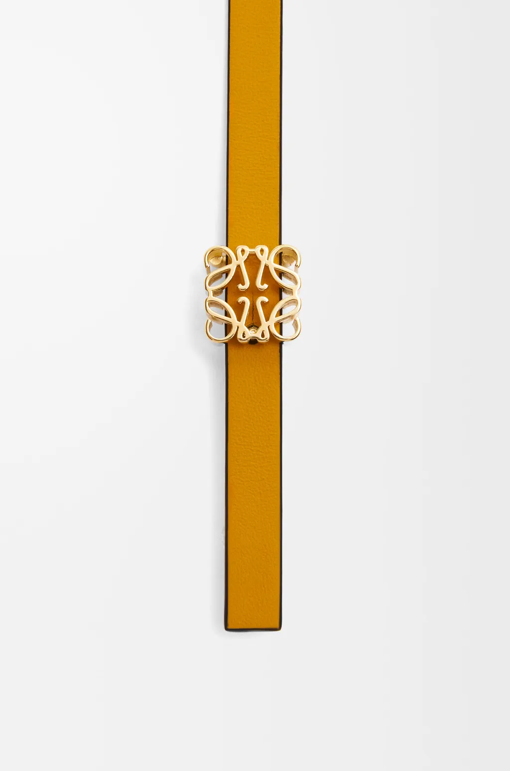 Reversible Anagram Cube Belt In Smooth Calfskin
